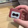 Маленький ретро брелок-диктофон, портативная музыкальная шкатулка, подвеска для сумки, украшение для стола, маленькие подарки, аксессуар для меломанов