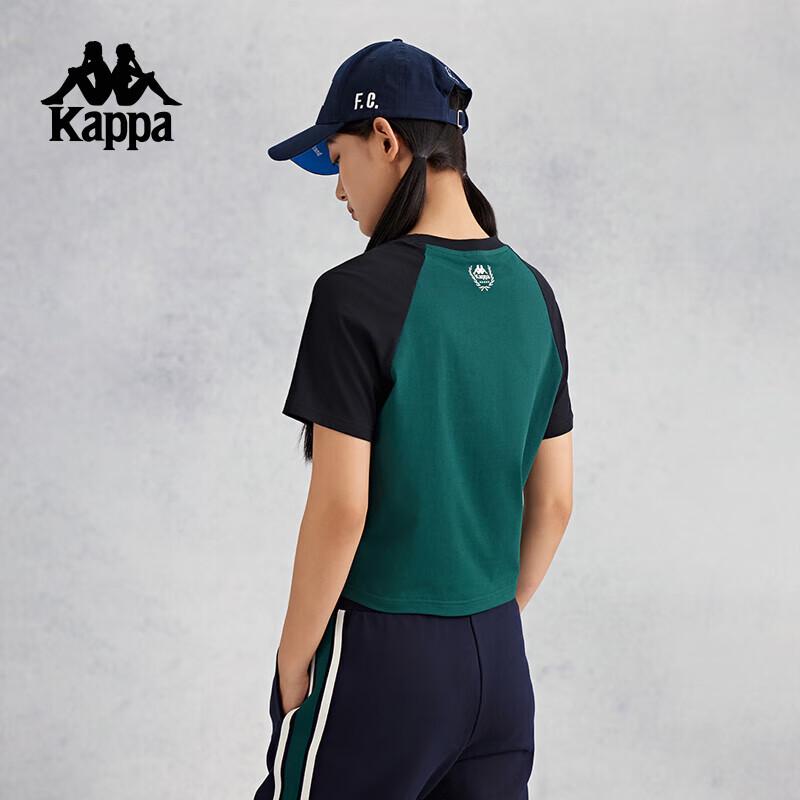 Kappa Женская летняя спортивная футболка Back-to-Back