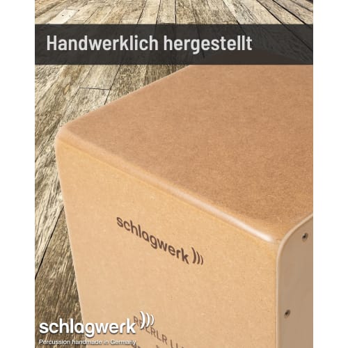 Schlagwerk Cajon "Rudiments" Nature SR-CP80