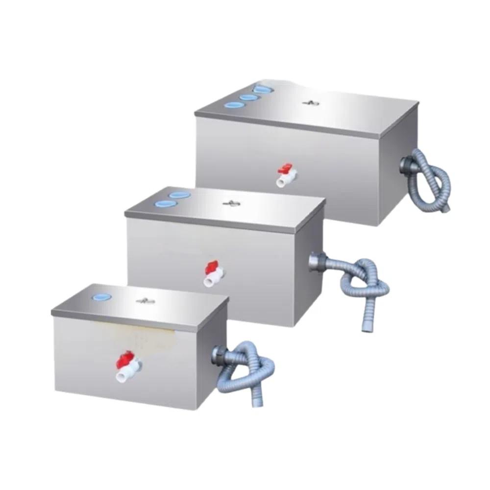 Stainless Steel Grease Trap with Handle Incrassation Interceptor  Resturant