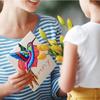 3D Красочные Садовые Птицы Скульптура Уличный Железный Подвесной Декор Украшения, Настенное Искусство Декорации для Забора Патио Балкона Гостиной