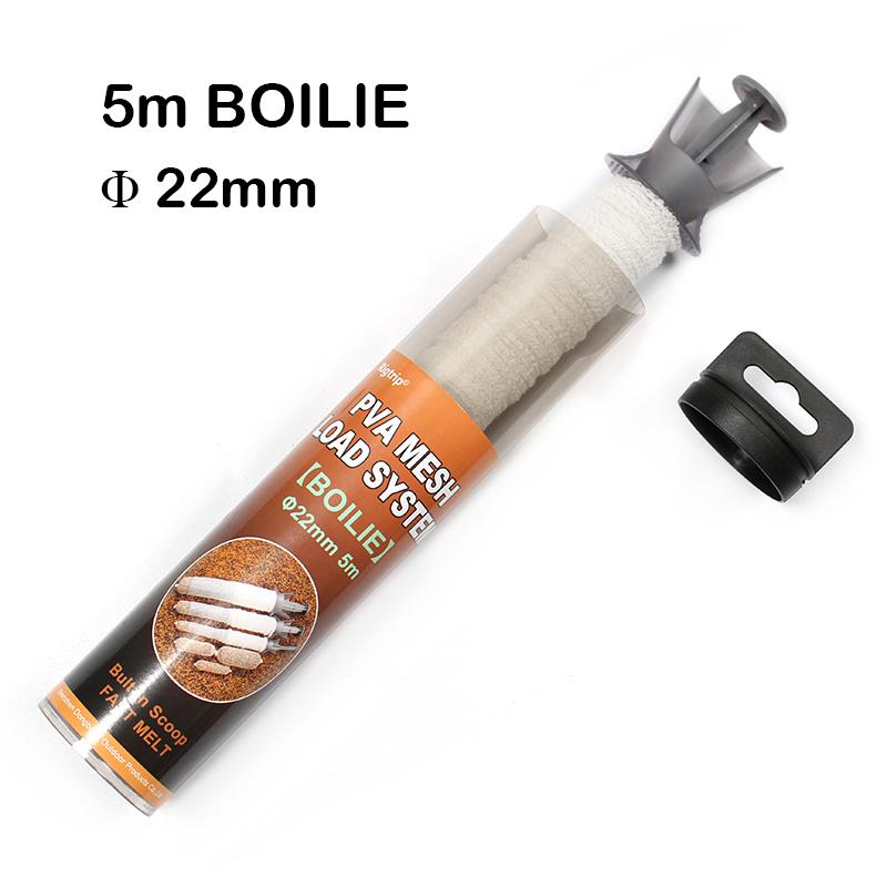 1 шт. 5 м сетчатая система загрузки PVA для ловли карпа в трубке диаметром 16 мм/22 мм/34 мм для быстрорастворимой кормушки для ловли карпа, всплывающие бойлы