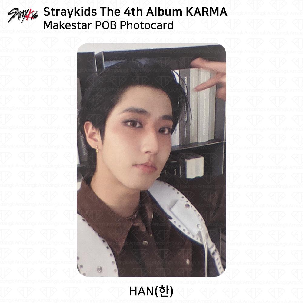 Stray Kids 4-й альбом Карма Makestar POB Фотокарточка KPOP K-POP SKZ