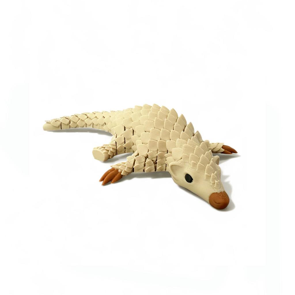 3D-печатная игрушка-панголин с подвижными суставами, модель животного для снятия стресса, уникальный инструмент для декомпрессии