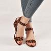 Fashion Women's Wedge High Heel Sandals Summer 2024 New Buckle Strap Sexy Peep Toe Female Platform Sandals Big Size bohemian sandal