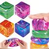 Новая сенсорная игрушка-антистресс Schylling Nice Cube, мягкий кубик для снятия стресса, игрушка-сквиш против тревожности для концентрации и поддержки при СДВГ