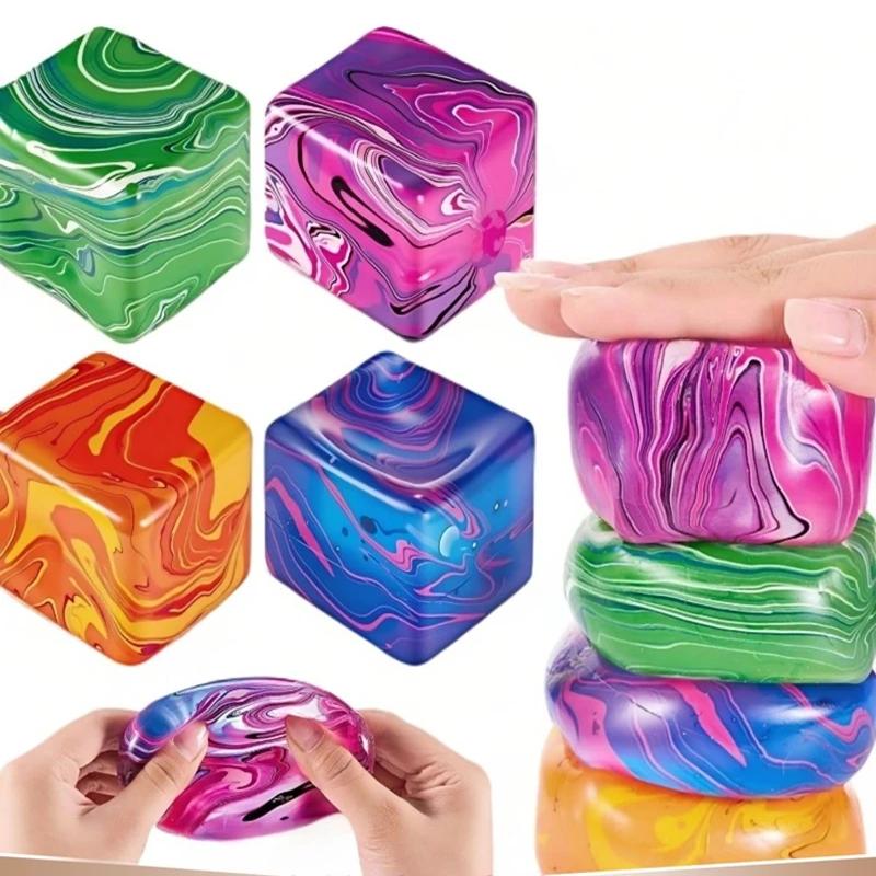 2026 New Needoh Nice Sensory Cube, Anti-Stress Tool For Anxiety And Concentration, Sensory Desk Cube For Adults And Kids