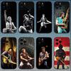 Чехол для телефона с изображением рок-певца Брюса Спрингстина Для iPhone 16,15,14,13,12,11,Pro,X,XS,Max,XR,Plus,Mini Мягкий черный чехол