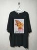 Новая редкая белая футболка с коротким рукавом Zara Larsson S5XL BB172 Унисекс