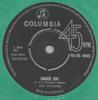 7-дюймовая пластинка SHADOWS  Dance On  45DB4948 COLUMBIA 1963 UK Rock Б/у