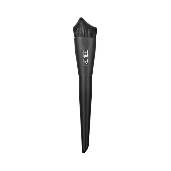 RENEE Professional Makeup Brush with Easy-to-Hold, Ultra Soft Bristles for Precise Application & Foundation Brush R4, 1Pc - Black