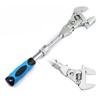 Folding Head Ratchet Wrench 5 In 1 Telescopic Shaking Head Wrench Adjustable Foldable Wrench 180 Degree Adjustable Folding