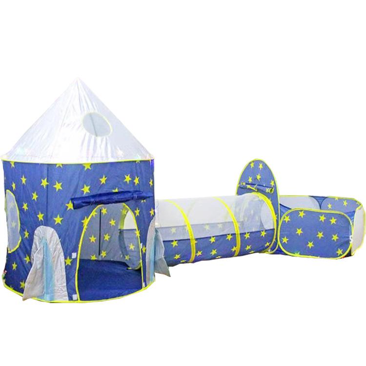 Kids' Indoor/Outdoor 3-Piece Yurt Play Tent Set