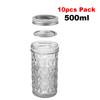 Банка Mason Jar с широким горлом 100/250/350/500/650 мл для джема, желе, меда, свадебных сувениров, еды, маленькие консервные банки с герметичными крышками