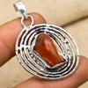 Wonderful Rough Carnelian Gemstone Jewelry 925 Sterling Silver Handmade Pendant