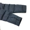 PRADA fur Down jacket down / Nylon Navy