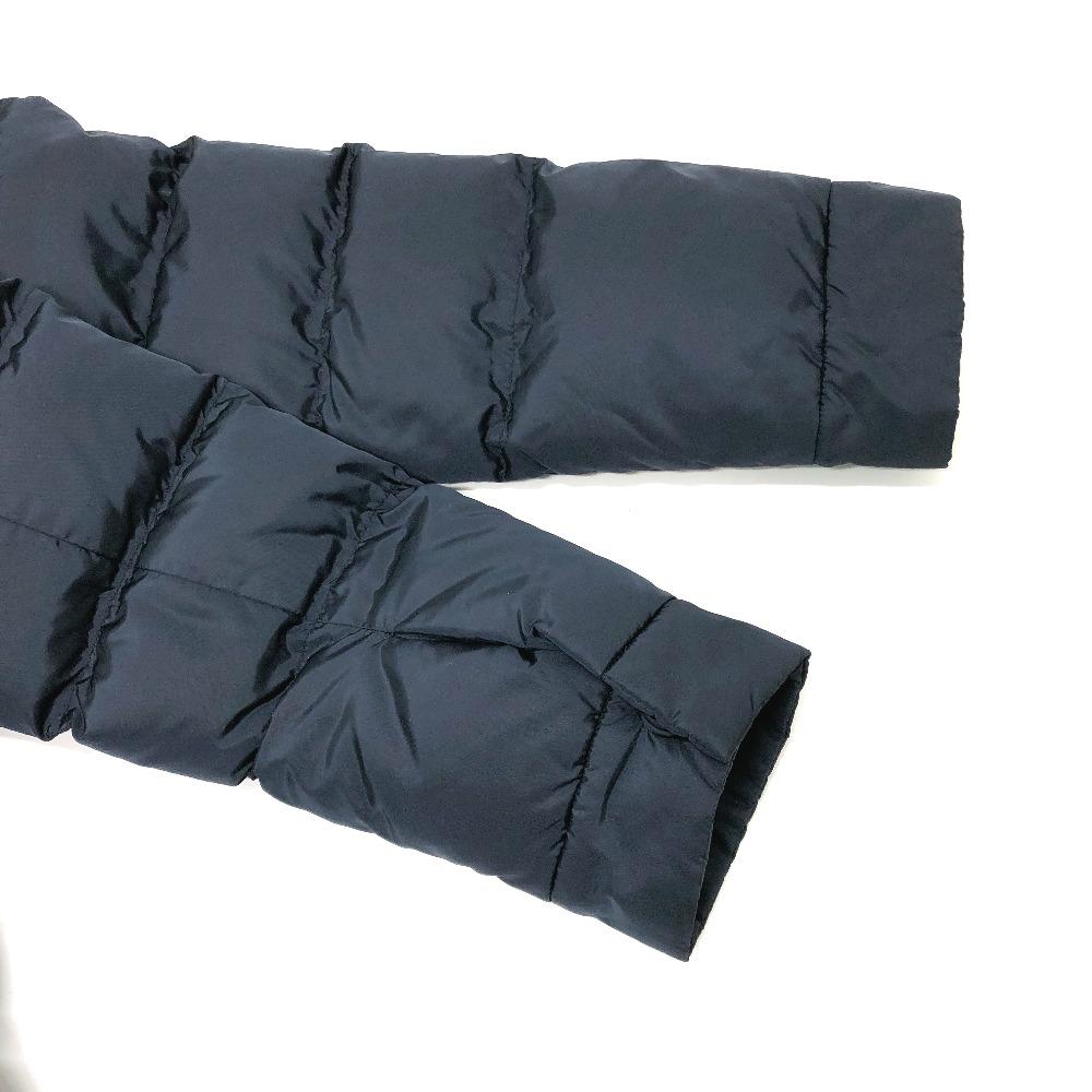 PRADA fur Down jacket down / Nylon Navy