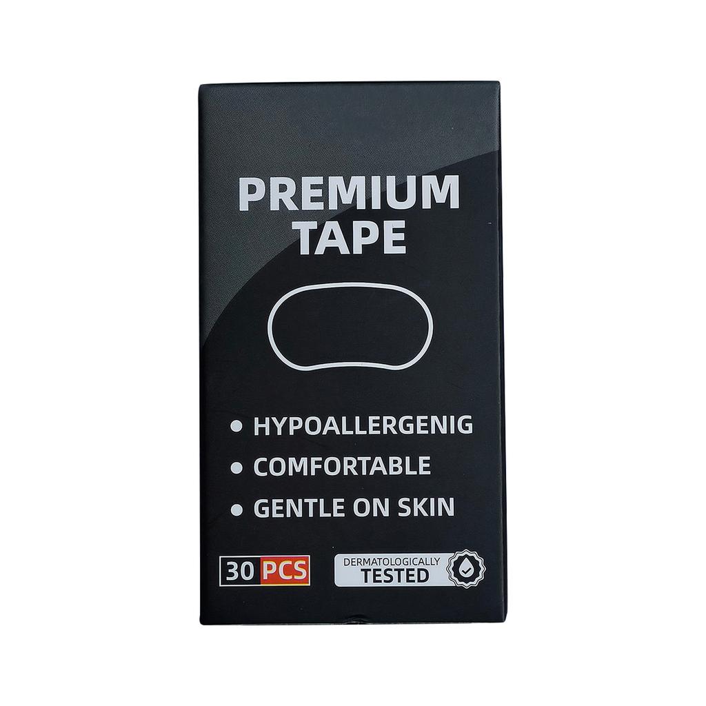 Пластырь для закрытого рта с отверстием Эластичный тканевый пластырь против храпа Henkel Glue Sleep Пластырь для коррекции дыхания при открытом рту Пластырь для закрытого рта