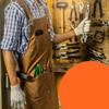 Wear Resistant Carpenter Work Clothes Waterproof Thickened Canvas Tool Bag  Kitchen