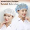 Reusable Bakery Hat Mesh Chef Cap Soft Breathable Friendly To Skin Washable Cooking Cap Protective Headwear