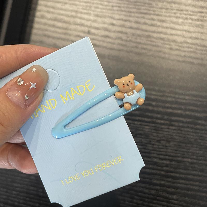 Детская заколка-уточка, маленькая заколка-зажим, шпилька, головной убор, милая заколка-облако, девочка, звезда, заколка для челки на бок