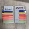 3/6pcs Non-Deforming Silicone Bookmark Practical Simple Book Spare Parts Soft Multi-Functional Automatic Bookmark Reader Gift