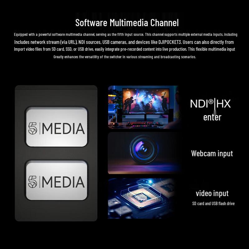 Переключатель для прямой трансляции JiaShiYing R5PLUS