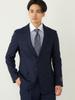 Ships Colors CANONICO Suit Jacket, Solid Color, Men's, Navy, Size 46, 217000007