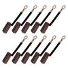 10pcs Hand Tools J460 6×8×18mm Brush Replacement Electric Motor Leads Generator Carbon Brushes Wire