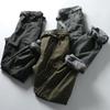Tooling Pants Thick Waterproof Fleece Cargo Pants Men Women Winter Outdoor Multi-pockets Loose Straight Overall Trousers