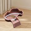 Tortoise Food Dish with Ramp Bathing Pool Pet Supplies Soaking Tub Water Reptile Bowl for