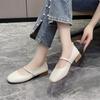 Fashion 2024 Autumn New Women's Fashion Square Toe Shoes Soft Comfortable Pumps