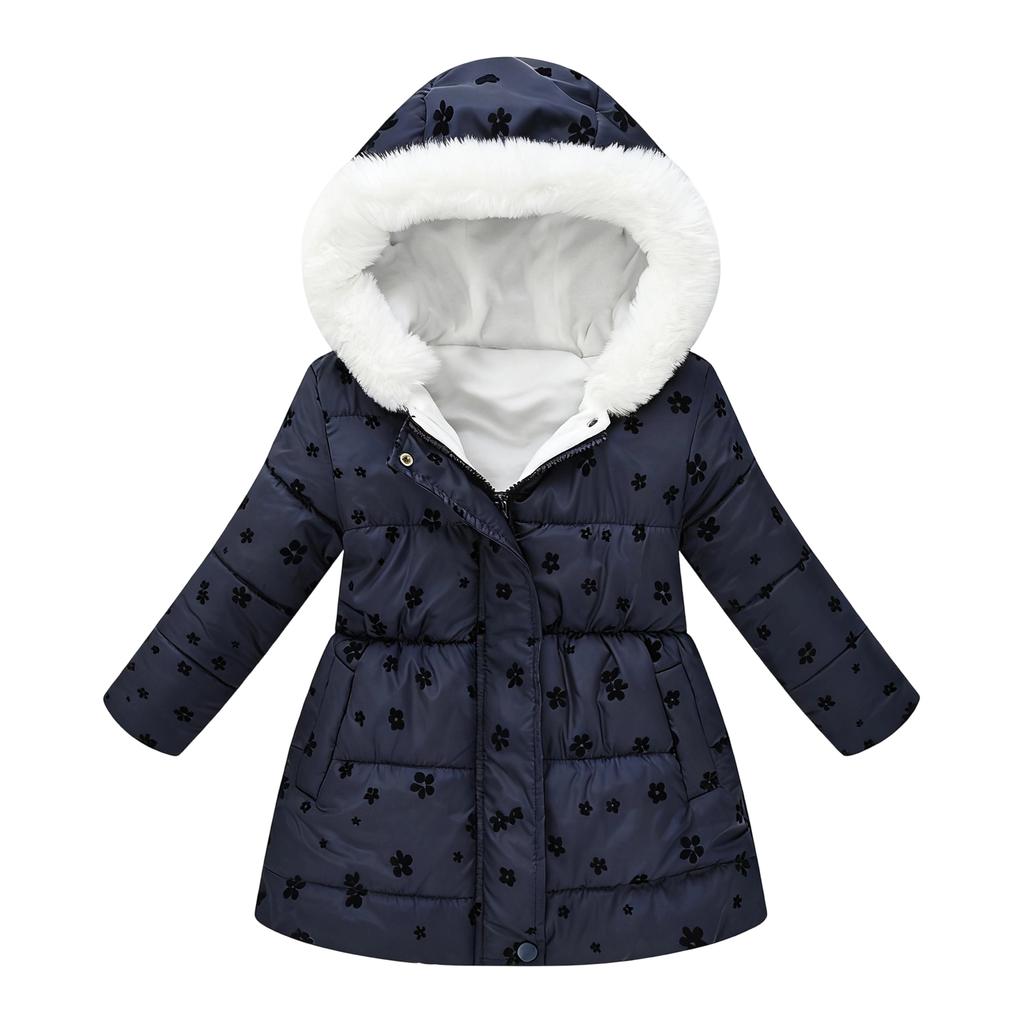 Детское модное пальто