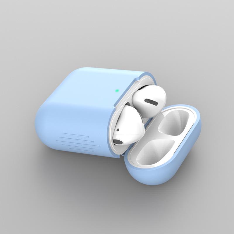 AirPods Soft Silicone Protective Case for Apple 1st/2nd Gen - Universal Wireless Earbuds Cover