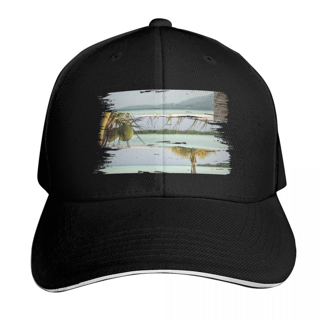 Coconut Beach Baseball Cap Unisex For Men Women Outdoor Golf Running Hiking Summer Beach Travel