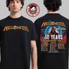 Helloween 40-летие Тур по Европе 2025 Даты Футболка Унисекс Футболка