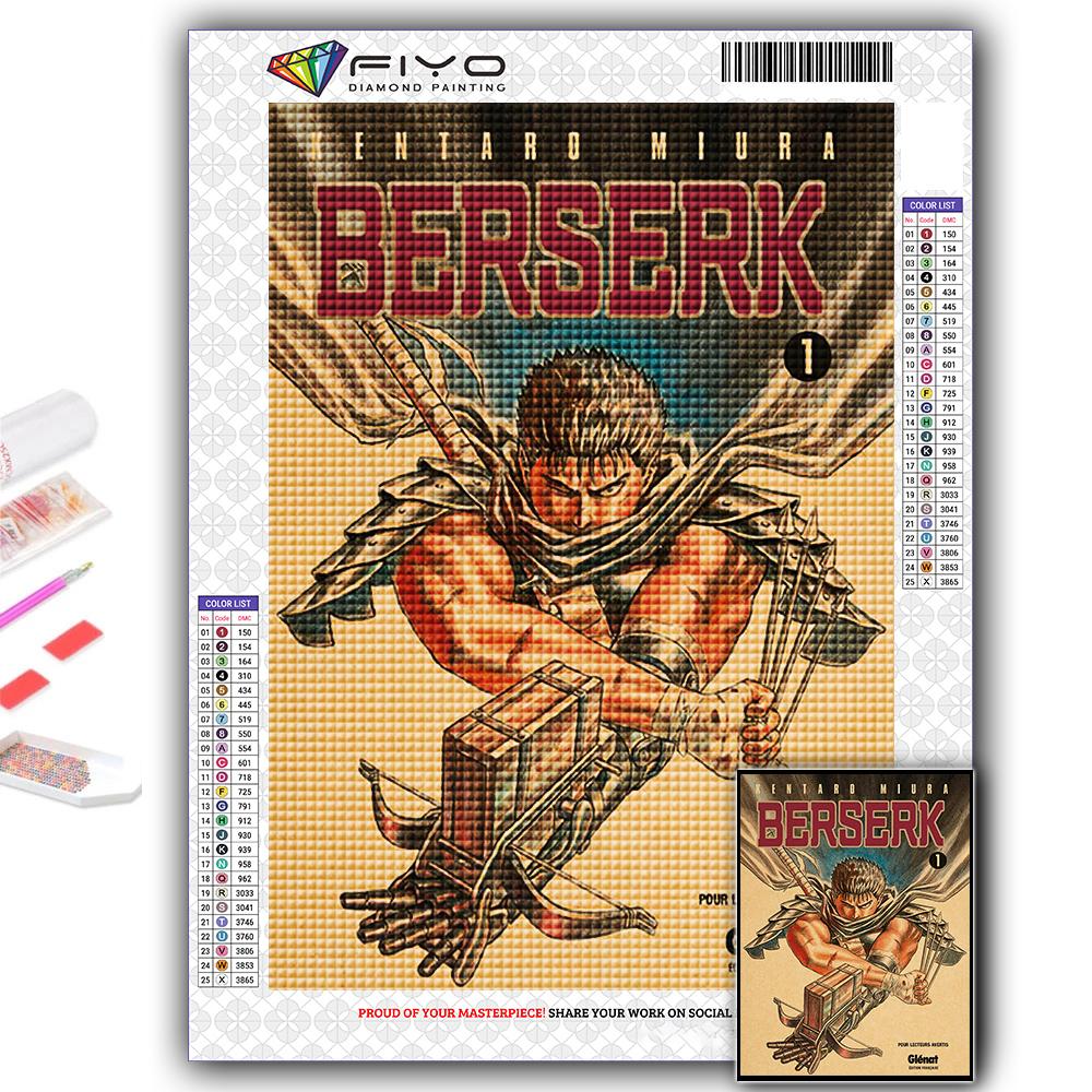 Алмазная картина Аниме Берсерк Алмазная мозаика Ремесло Алмазная вышивка Картина