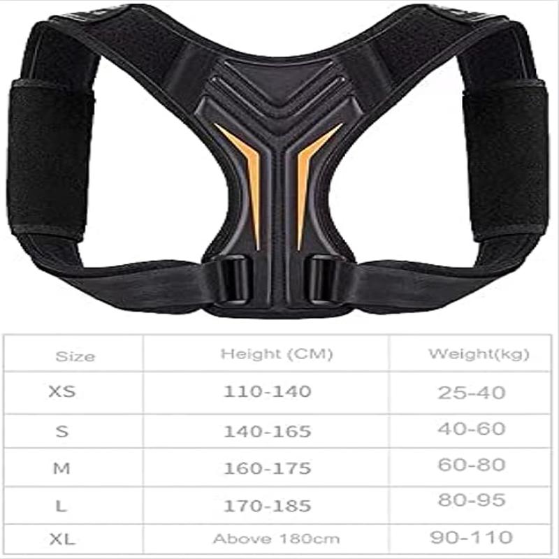 Корректор осанки для мужчин, женщин, взрослых и детей, полностью регулируемые ремни, легкий корсет - улучшает осанку, снимает боли в спине, плечах и позвоночнике