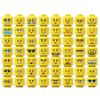Creative Face Laugh Mask Cry Angry Cute Cartoon Expression Building Blocks Kit Bricks Sets Classic Model Kids Toys