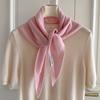 Knitted Scarf Women 100% Wool Winter Warm Scarves Solid Headband Design Thickened Shawl Soft Cashmere Pashmina Neck  NEW