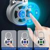 Rechargeable Battery Bluetooth Padlock Password Protection USB Rechargeable Lock  Storage Security