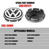 4Pcs Car Styling 56/65/66mm Wheel Center Hub Caps Cover for Volkswagen VW GTI Bora Cross Lavida Polo Golf Beetle Tiguan Scirocco zk1