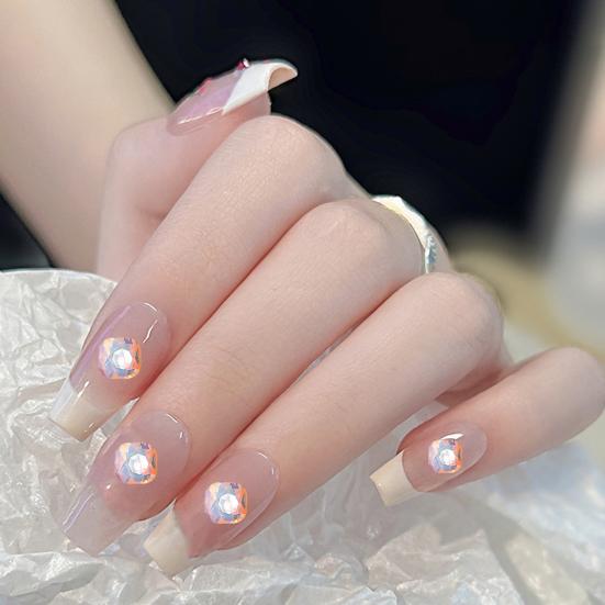 30 шт. украшения для ногтей, прочные заостренные квадратные стразы «сделай сам», ювелирные изделия для дизайна ногтей с любовью снизу