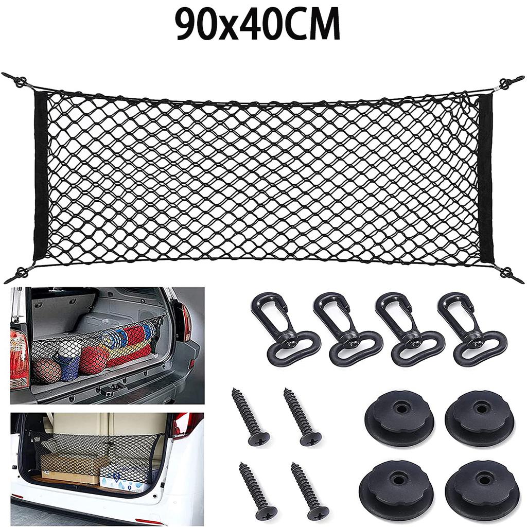 Car Roof Storage Net Pocket Car Roof Net Pocket Strong Load-Bearing Large Capacity Luggage Suspension Net Car Storage
