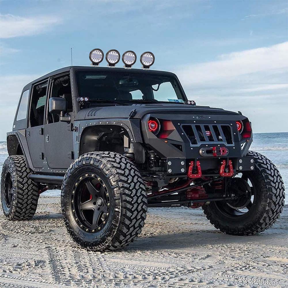 Aoling LED Рабочий свет с синим кальмаром Рабочий Вспомогательный Дневной ходовой свет Комбо Задний Прожектор Противотуманный Вспомогательный Универсальный Автомобильный Экстерьер Ночная Рыбалка