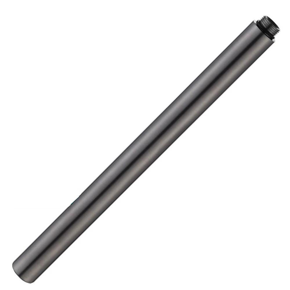 30cm Shower Extension Pipe Copper Shower Extension Rod Black Extension Pipe Connection Toilet