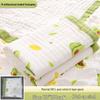 7A Antibacterial Baby Bath Swaddle Towel: A-Class Cotton, Six-Layer Gauze, Cartoon Print, Extra Large for Newborns