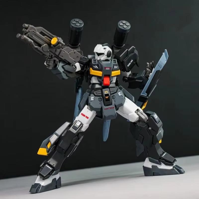 Новый Hg 1/144 Zhanmo G-Line Черный Стандартный Броня Rx-81-й Модель для Сборки Экшн-Фигурка Робот для Коллекционеров Пластиковая Игрушка