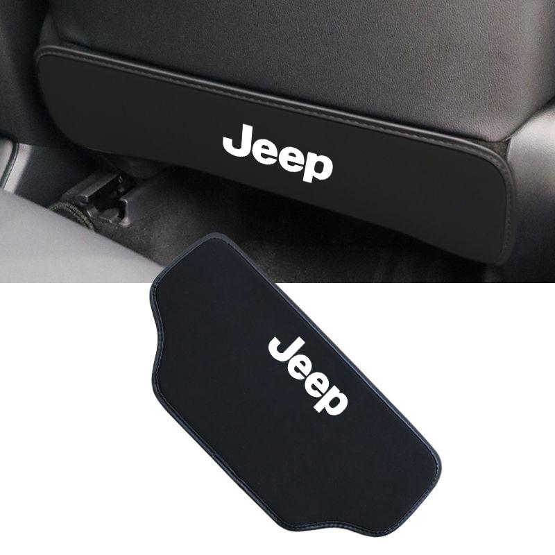 1PCS New Car Seat Back Cover Protector Prevent Dirt Leather Cover For Jeep Renegade Compass Grand Cherokee Wrangler jk Gladiator AKM1