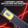 New magnetic dual light source cob work light for car maintenance, handheld strong magnetic ultra bright emergency repair lighti